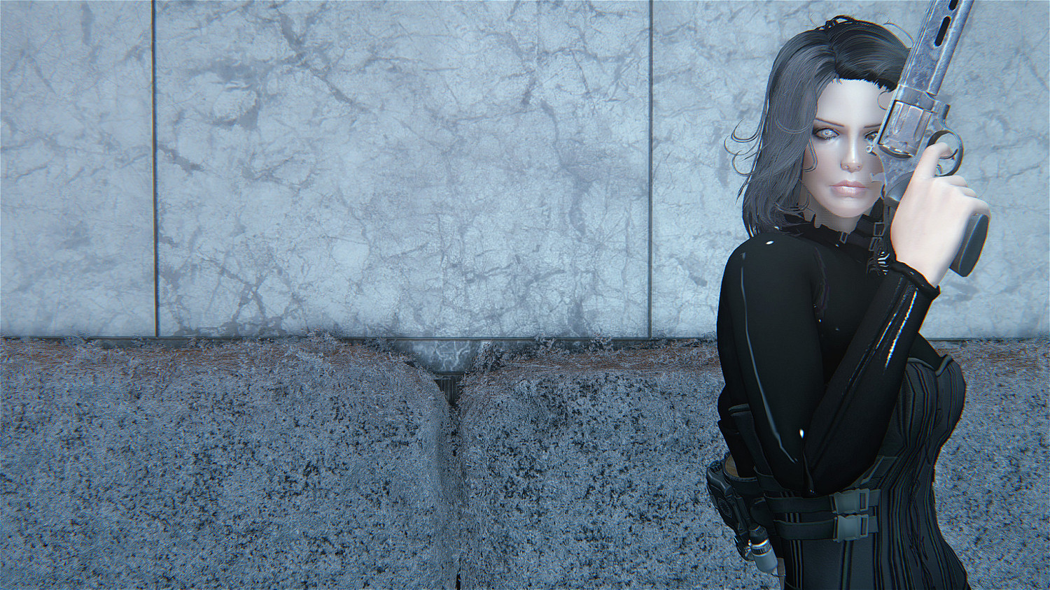 《異塵餘生4》黑夜傳說女主捏臉圖賞析