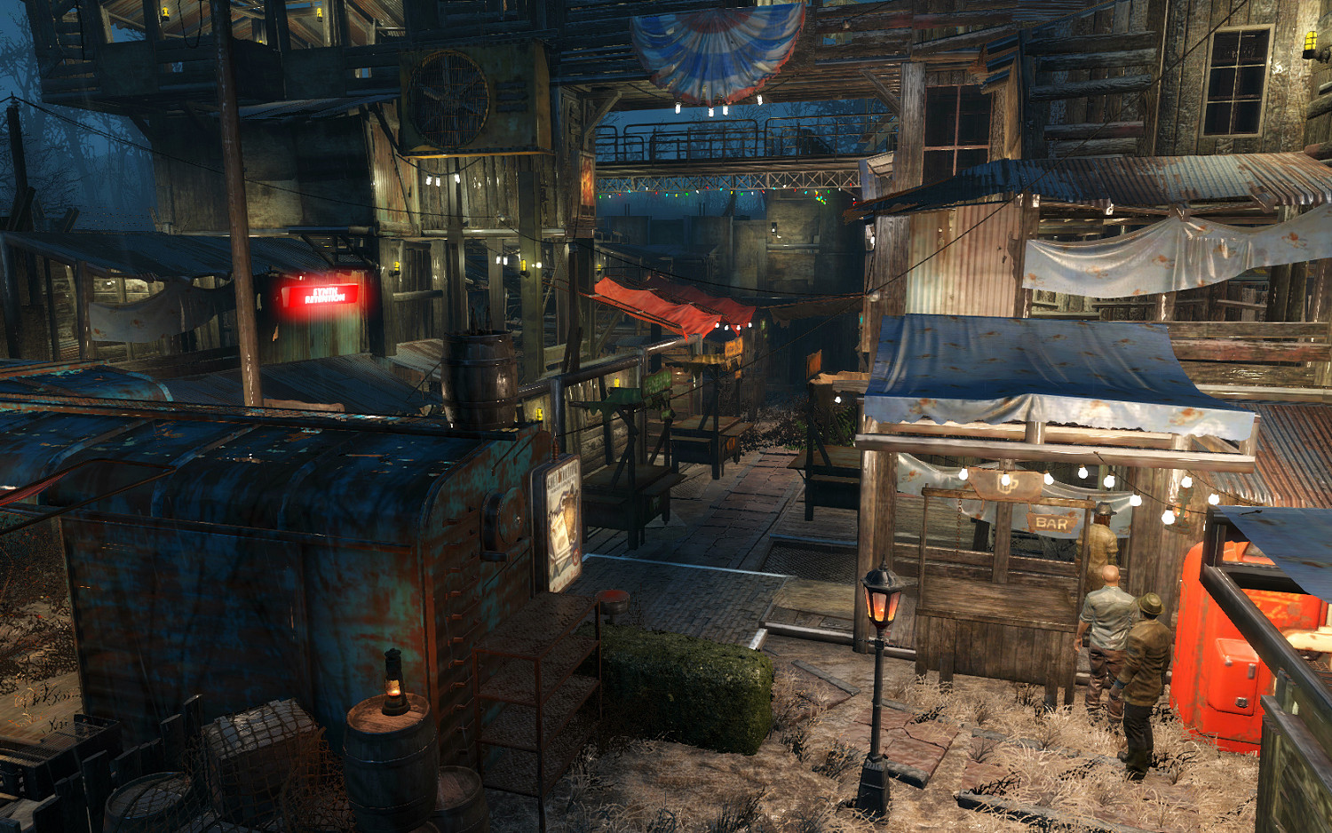 《異塵餘生4》阿柏納西改造圖文賞析 破破爛爛荒野風格