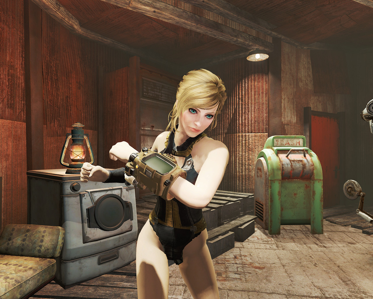 《異塵餘生4》泳裝版避難所製服圖賞析