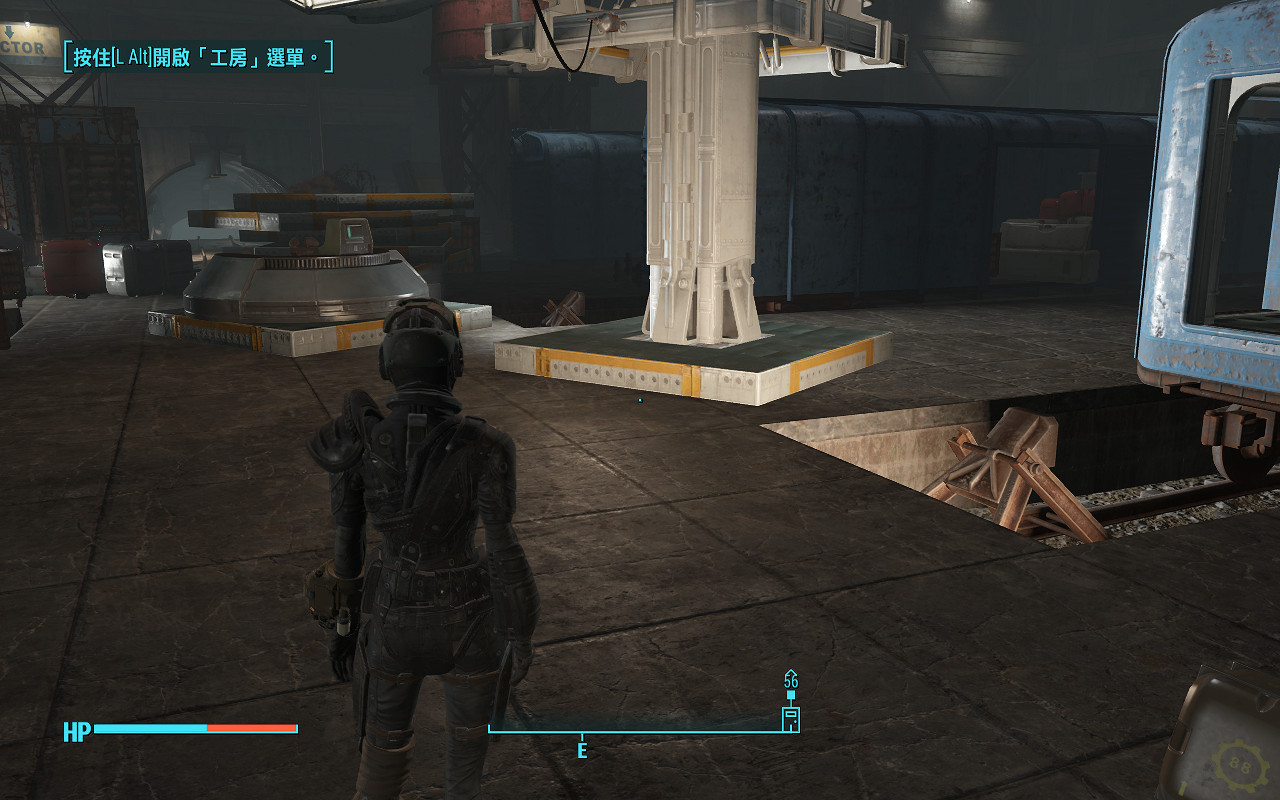 《異塵餘生4》88號避難所格納室動工圖覽