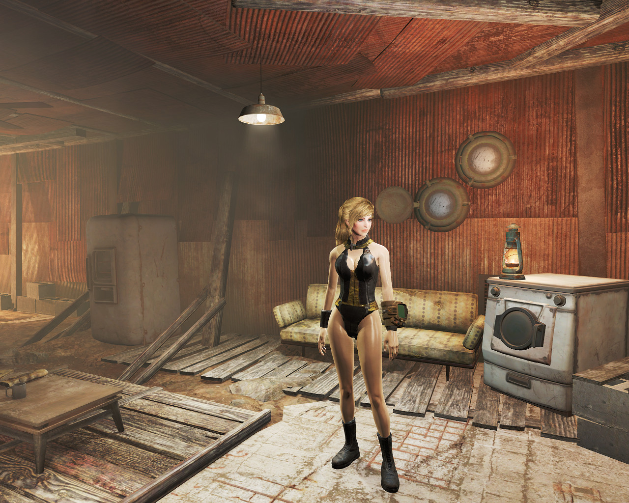 《異塵餘生4》泳裝版避難所製服圖賞析 《異塵餘生4》泳裝版避難所製服圖賞析