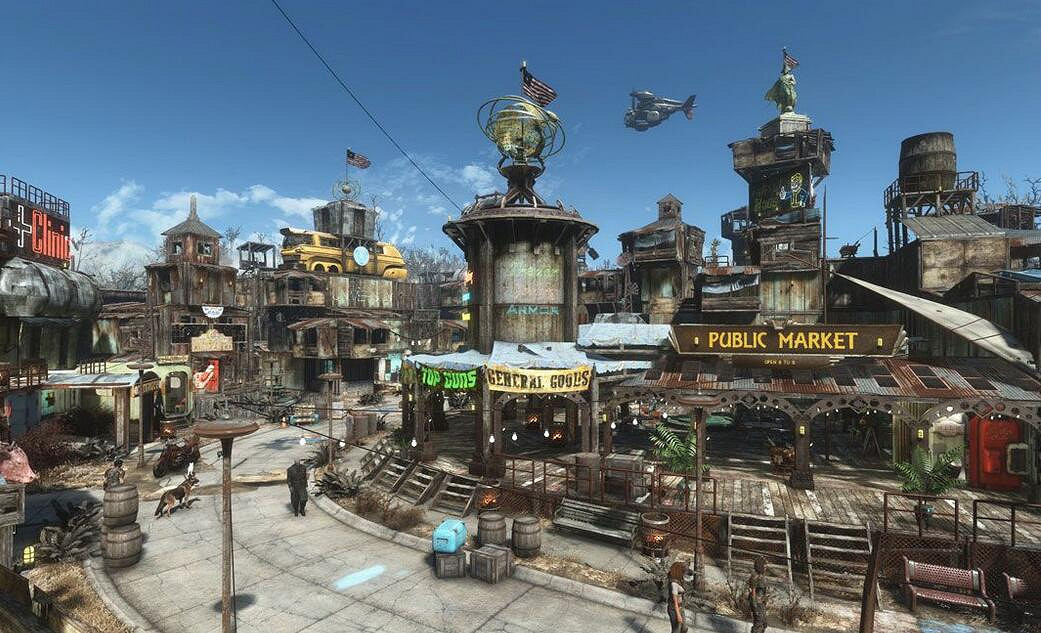 《異塵餘生4》超牛建築群圖賞