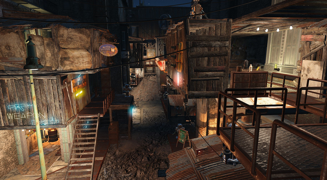 《異塵餘生4》劊子手小巷改造建設圖賞