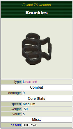 《異塵餘生76》全近戰武器獲取方法 近戰武器介紹