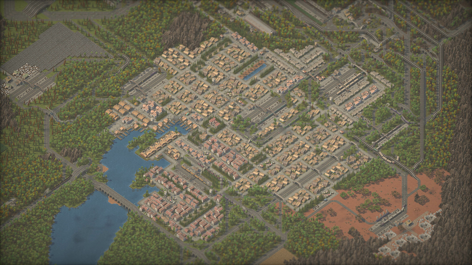 城市建造策略模擬遊戲《鐵路先驅》現已在Steam平台正式發售