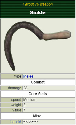 《異塵餘生76》全近戰武器獲取方法 近戰武器介紹