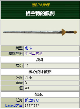 《異塵餘生76》全近戰武器獲取方法 近戰武器介紹