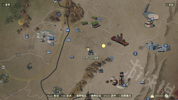 《異塵餘生76》野人嶺藏寶圖位置在哪？野人嶺藏寶圖位置一覽