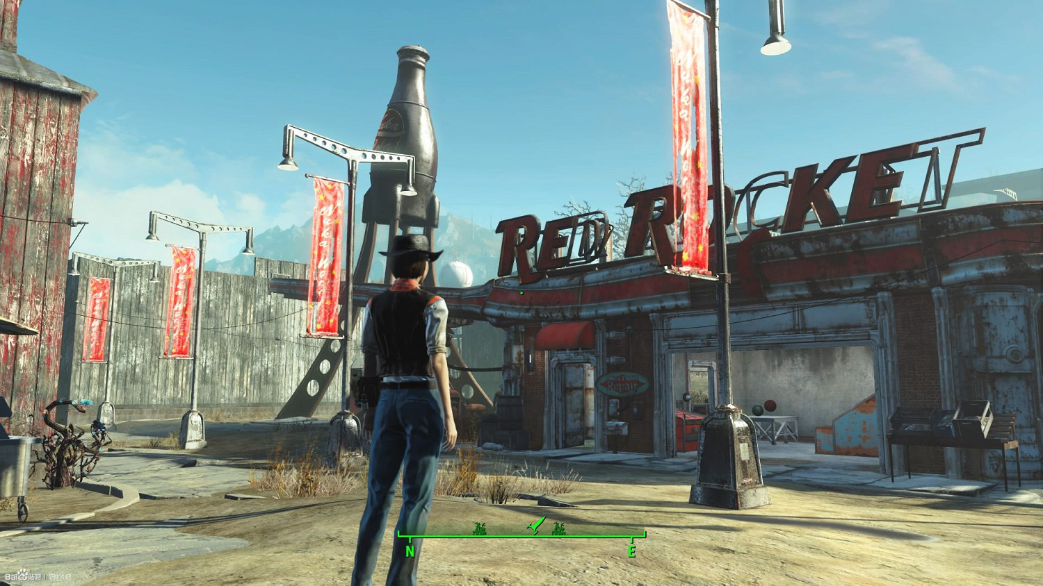 《異塵餘生4》核子世界紅火箭西部風格二次改造圖文賞析