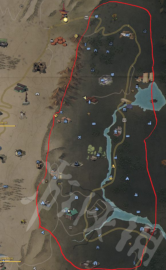 《異塵餘生76》地圖地形怎麽分布？地圖地形詳解