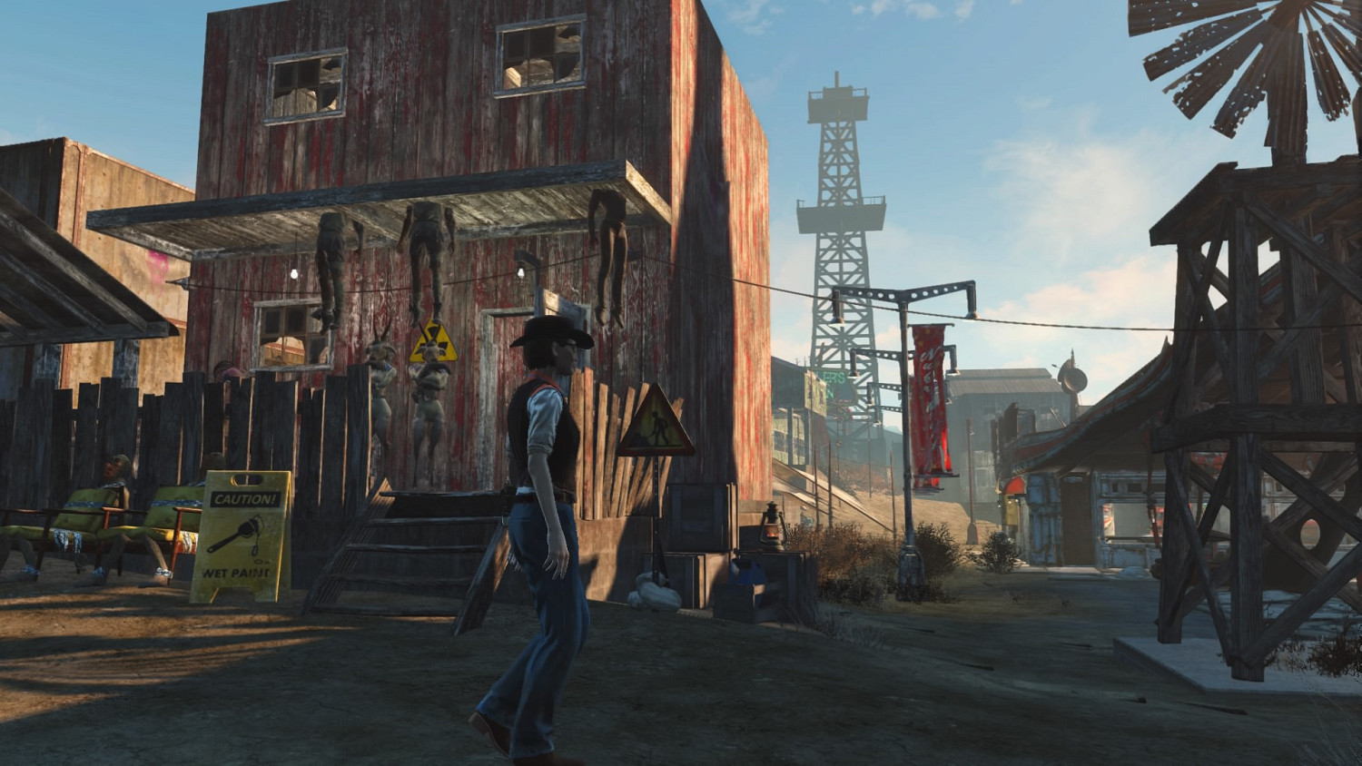 《異塵餘生4》核子世界紅火箭西部風格二次改造圖文賞析