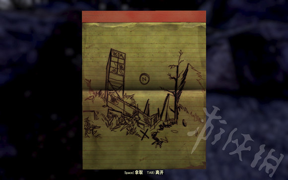 《異塵餘生76》野人嶺藏寶圖位置在哪？野人嶺藏寶圖位置一覽