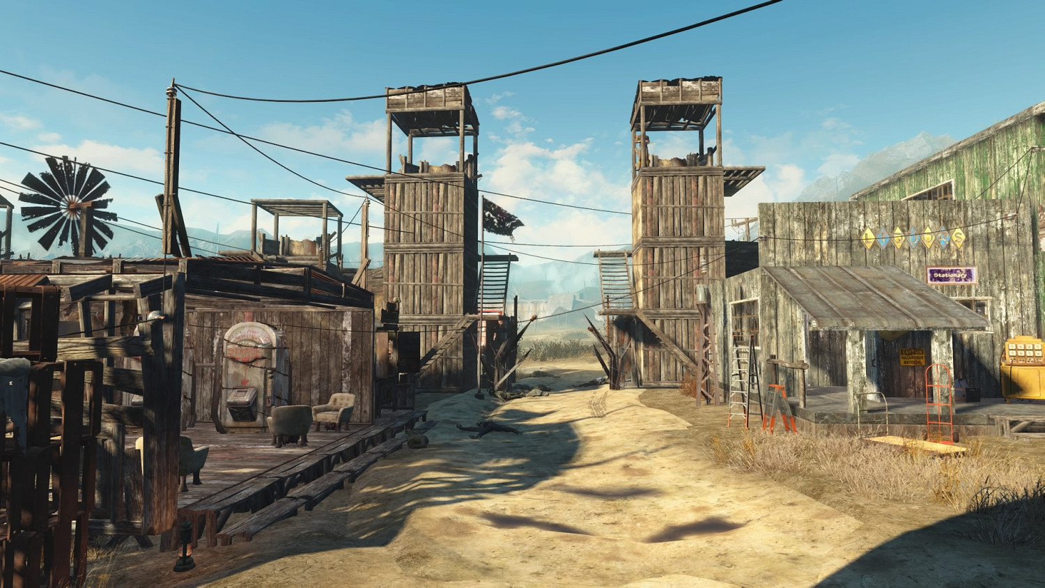 《異塵餘生4》核子世界紅火箭西部風格二次改造圖文賞析