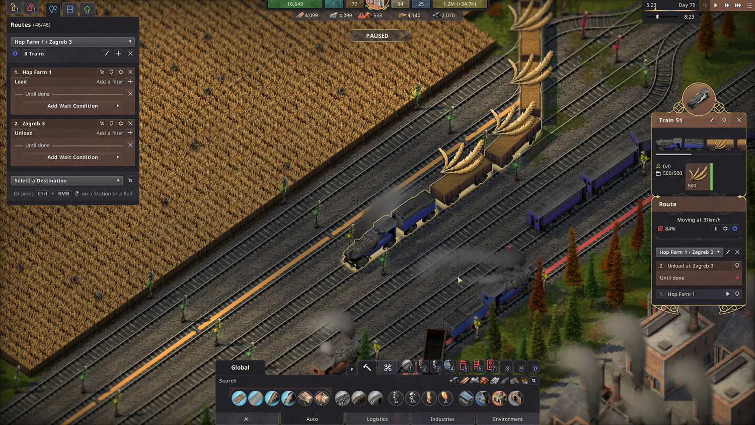 城市建造策略模擬遊戲《鐵路先驅》現已在Steam平台正式發售