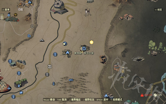 《異塵餘生76》野人嶺藏寶圖位置在哪？野人嶺藏寶圖位置一覽