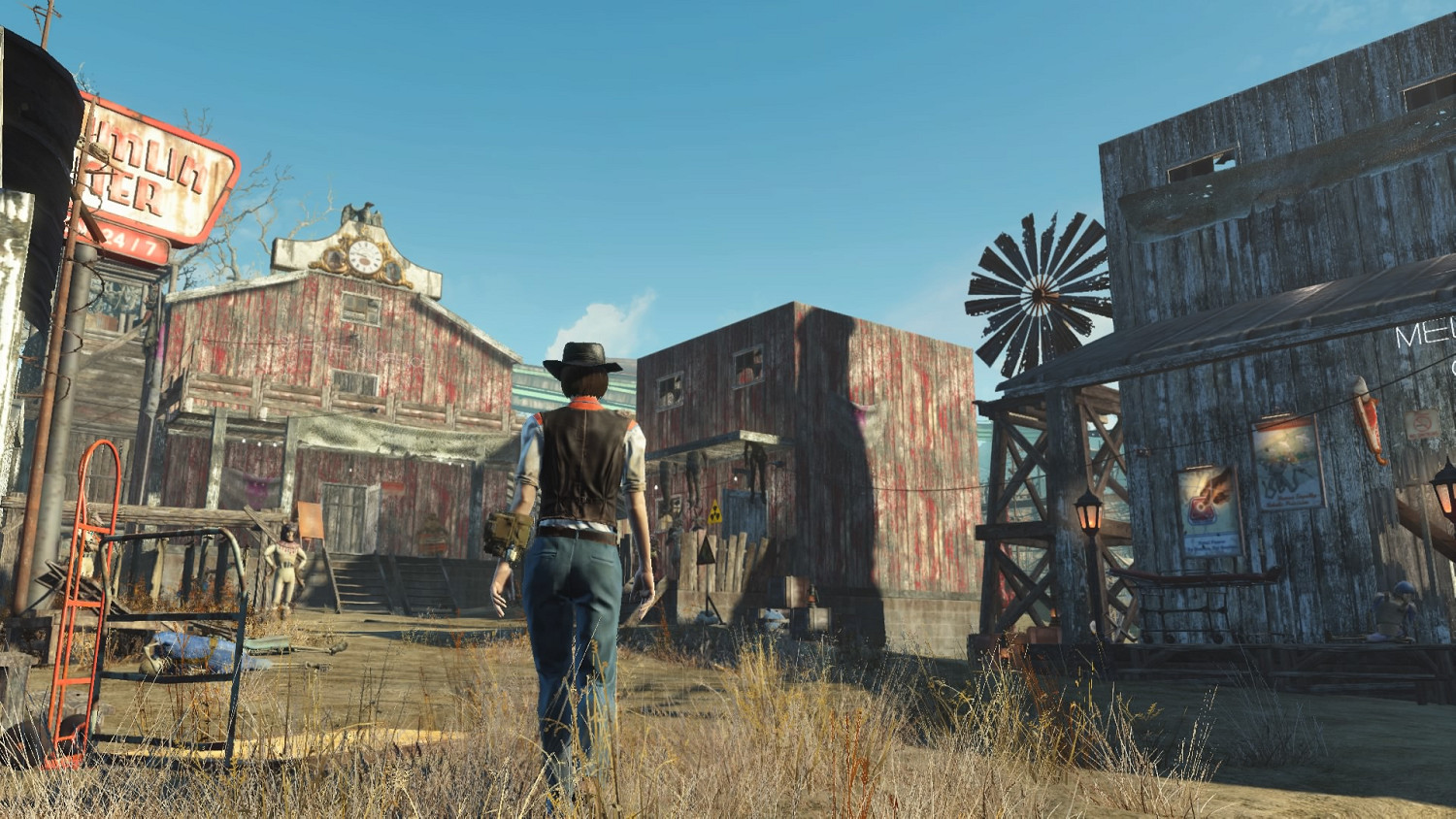 《異塵餘生4》核子世界紅火箭西部風格二次改造圖文賞析