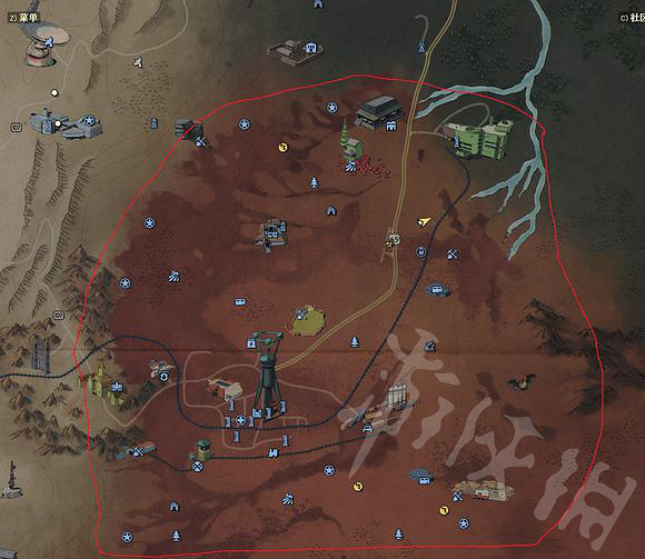 《異塵餘生76》地圖地形怎麽分布？地圖地形詳解