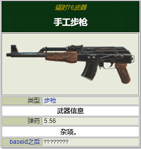 《異塵餘生76》全步槍屬性介紹 有哪些步槍？