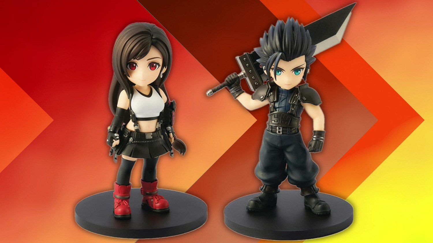 可愛藝術《最終幻想VII重生》紮克和蒂法人偶預定! 可愛藝術《最終幻想VII重生》紮克和蒂法人偶預定!