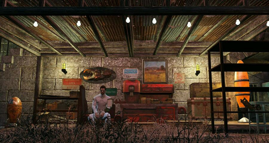 《異塵餘生4》萌新城堡荒野風格改造圖文賞析