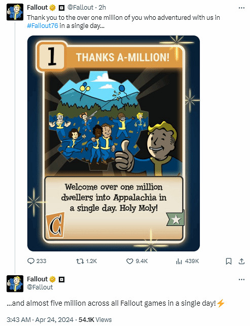 早報：異塵餘生76單日線上超100萬 劍星玩家肝滿技能樹