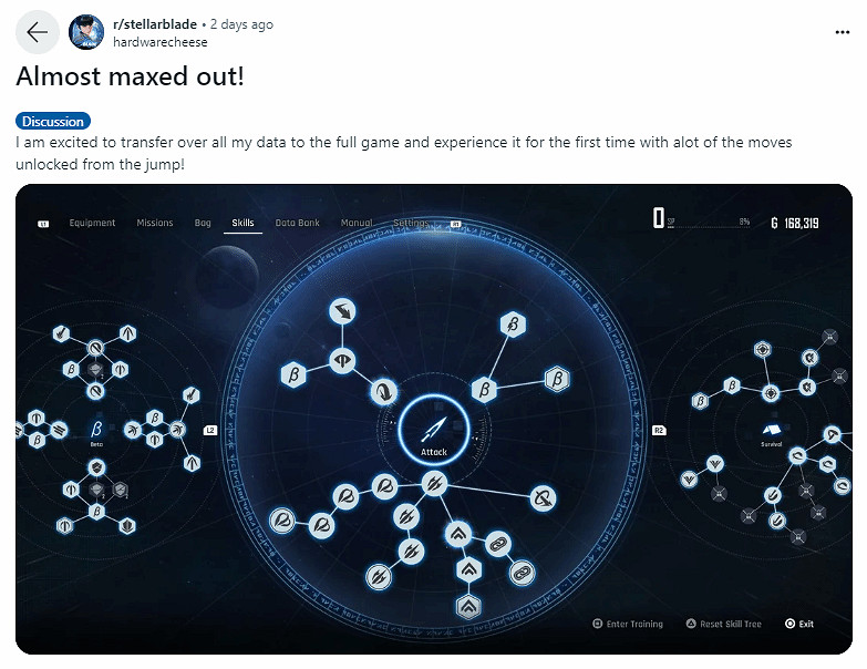 早報：異塵餘生76單日線上超100萬 劍星玩家肝滿技能樹