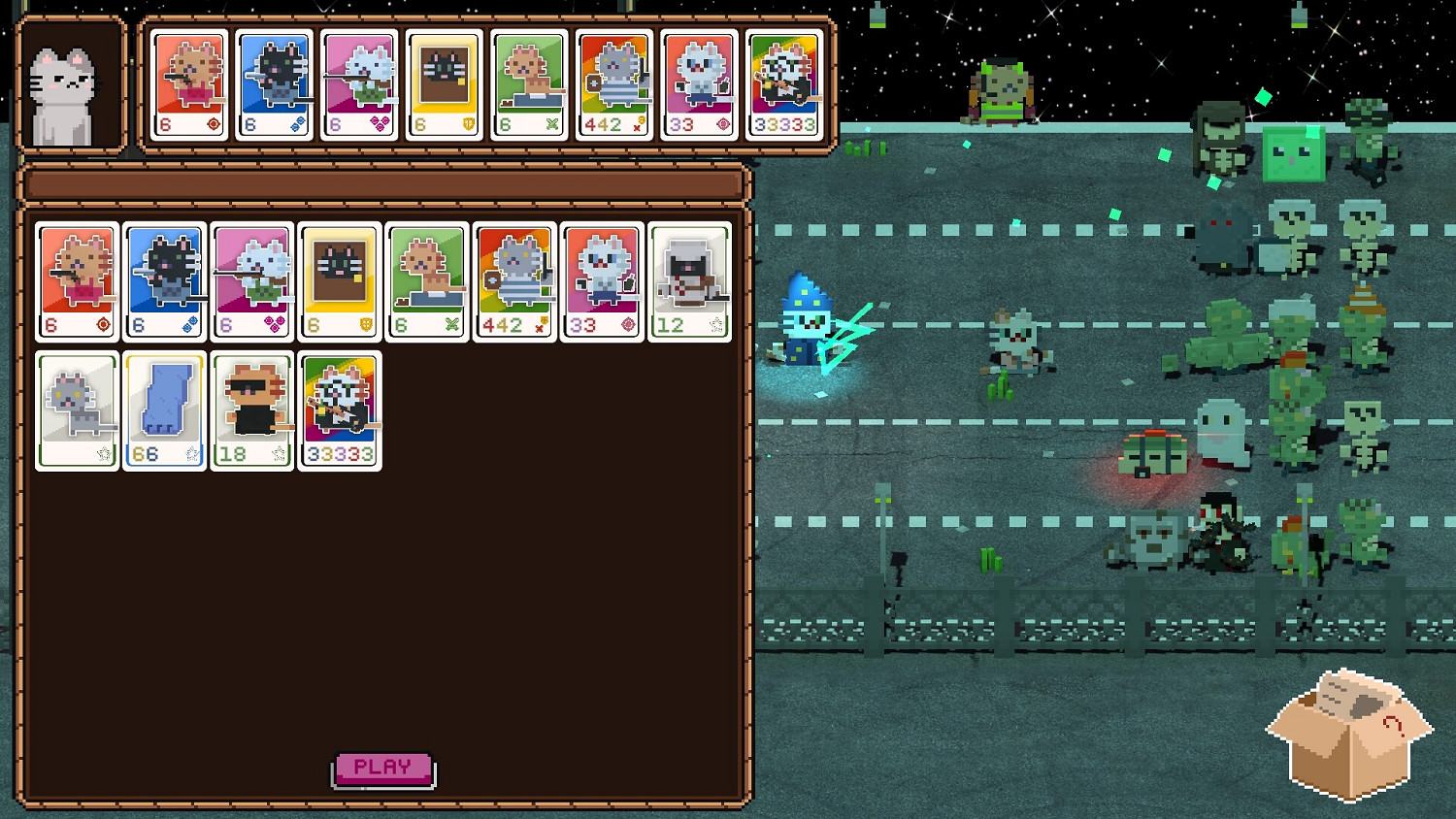 策略塔防三消遊戲《喵喵大戰邪物》現已登錄Steam平台 2024年夏季推出