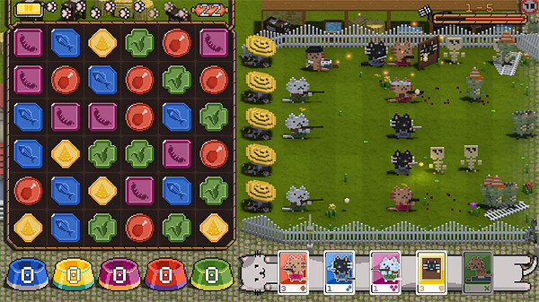 《喵喵大戰邪物》新預告公布：貓咪版植物大戰殭屍！