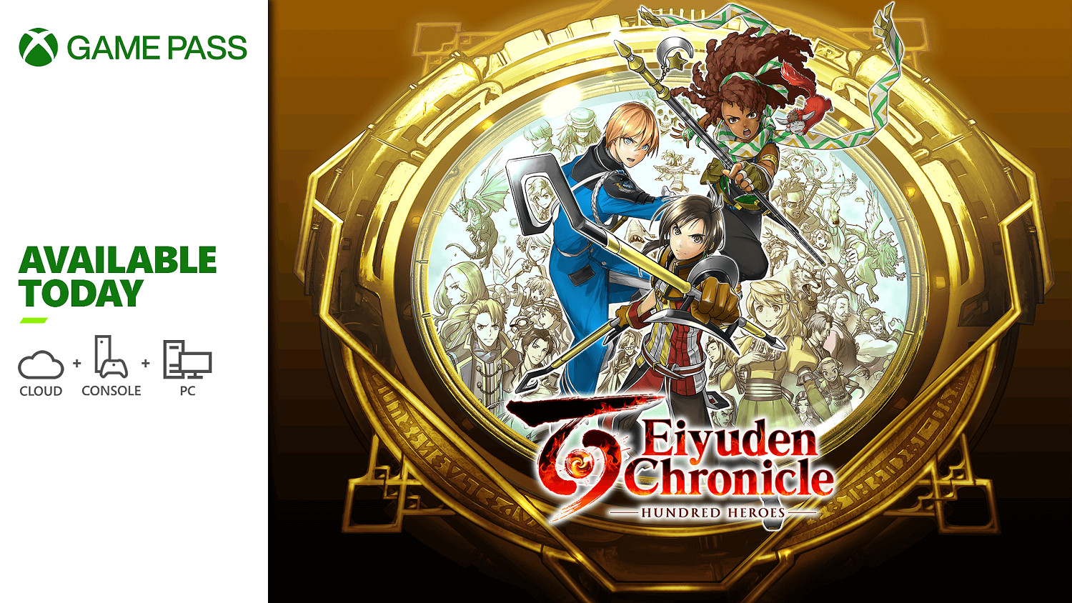 《幻想水滸傳》精神續作《百英雄傳》現已加入 Xbox Game Pass (XGP) ！