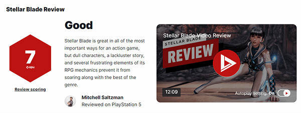 《劍星》IGN 7分:動作設計出色 劇情枯燥支線任務重複 《劍星》IGN 7分:動作設計出色 劇情枯燥支線任務重複