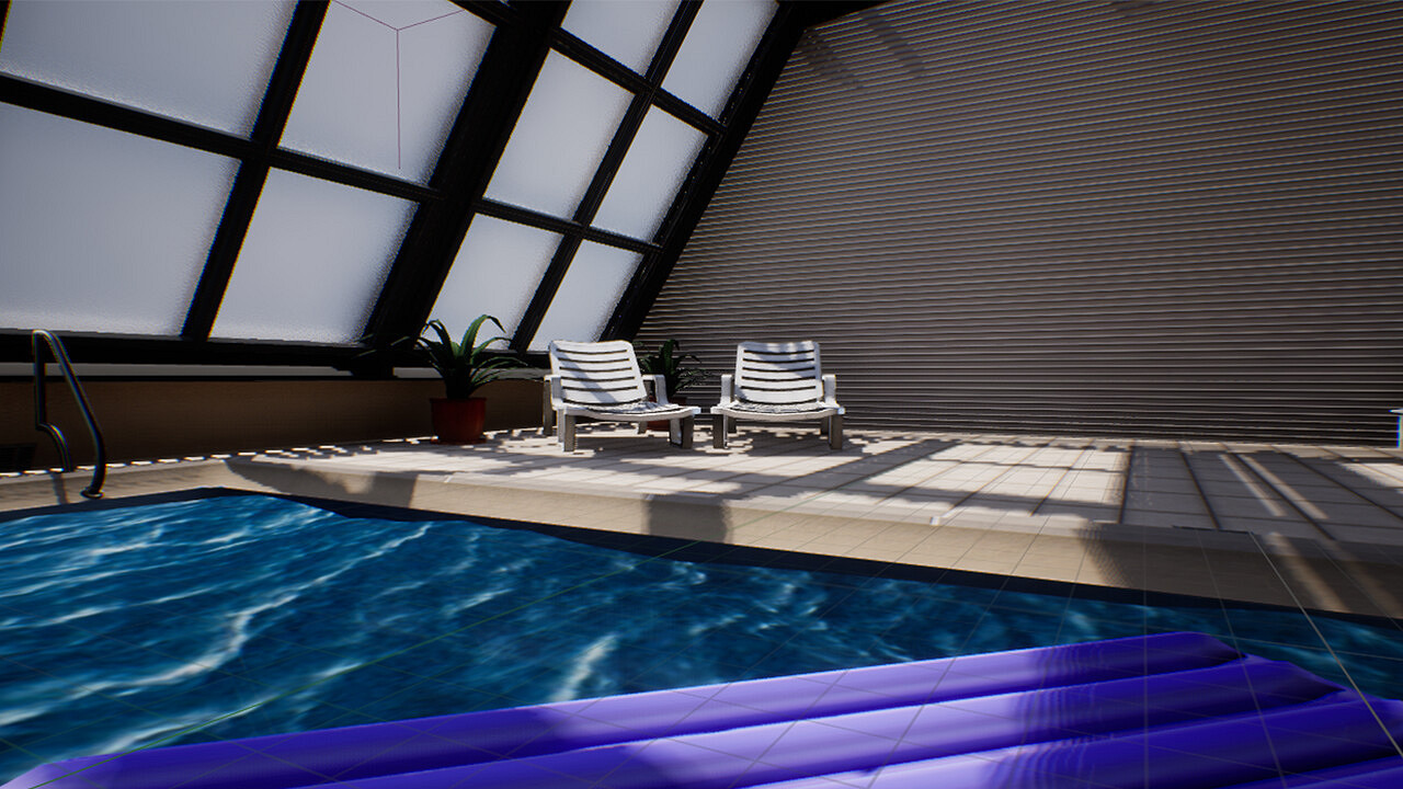 類《8號出口》遊戲《女優! 離不開那個泳池了！》即將在4月推出