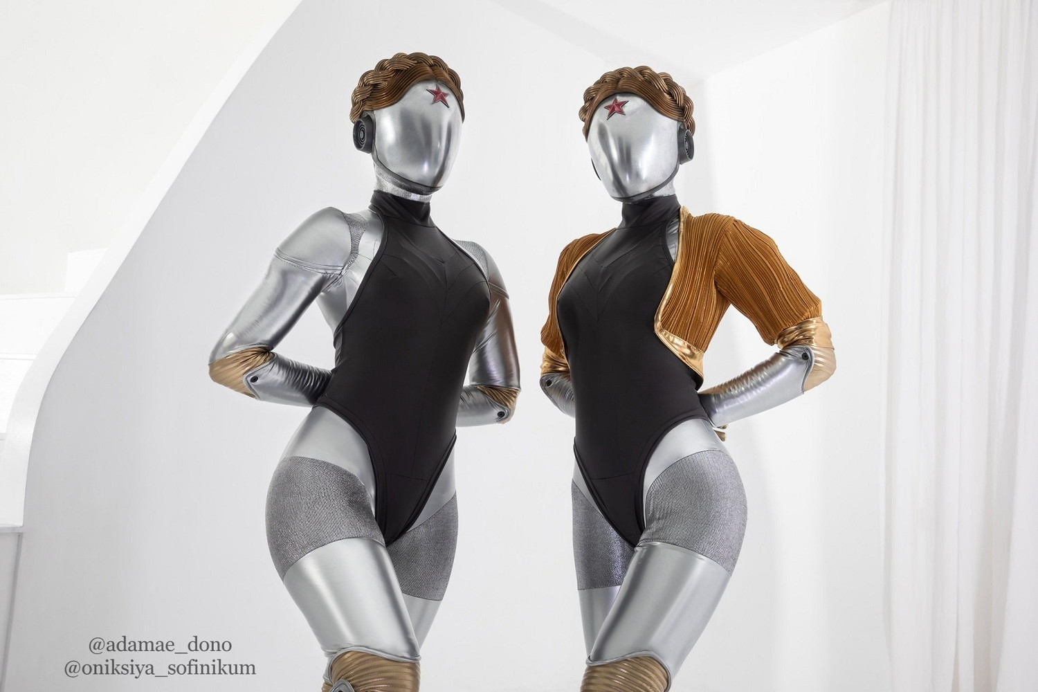 《原子之心》雙子舞伶COS 機械姐妹花走進了現實！