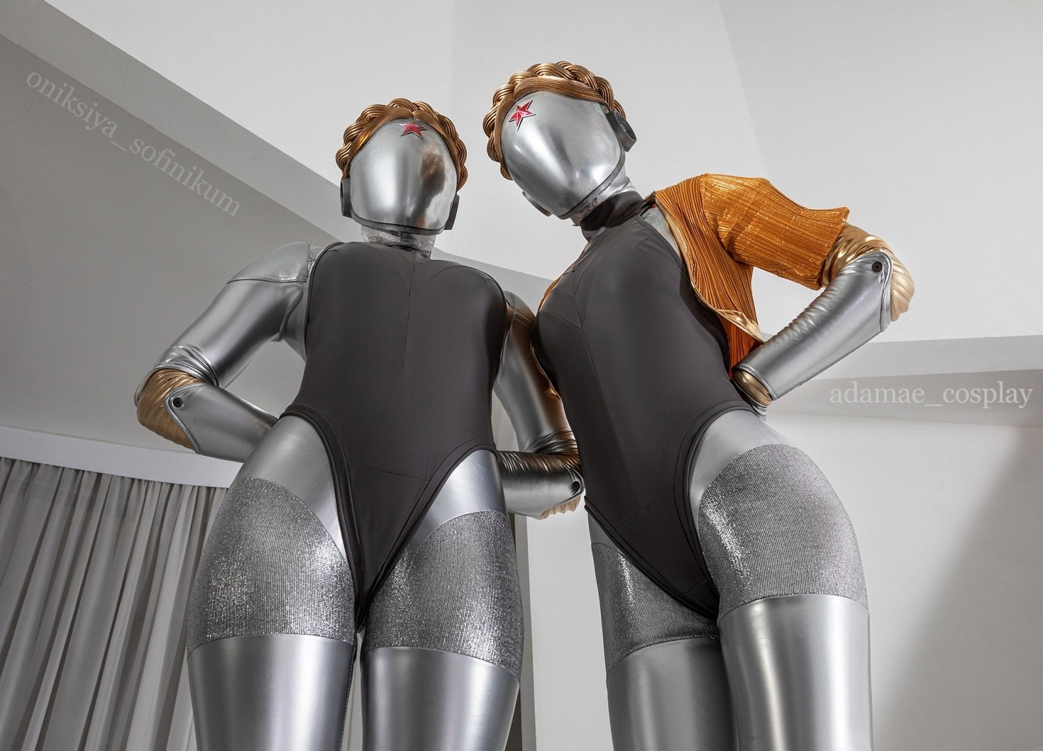 《原子之心》雙子舞伶COS 機械姐妹花走進了現實！