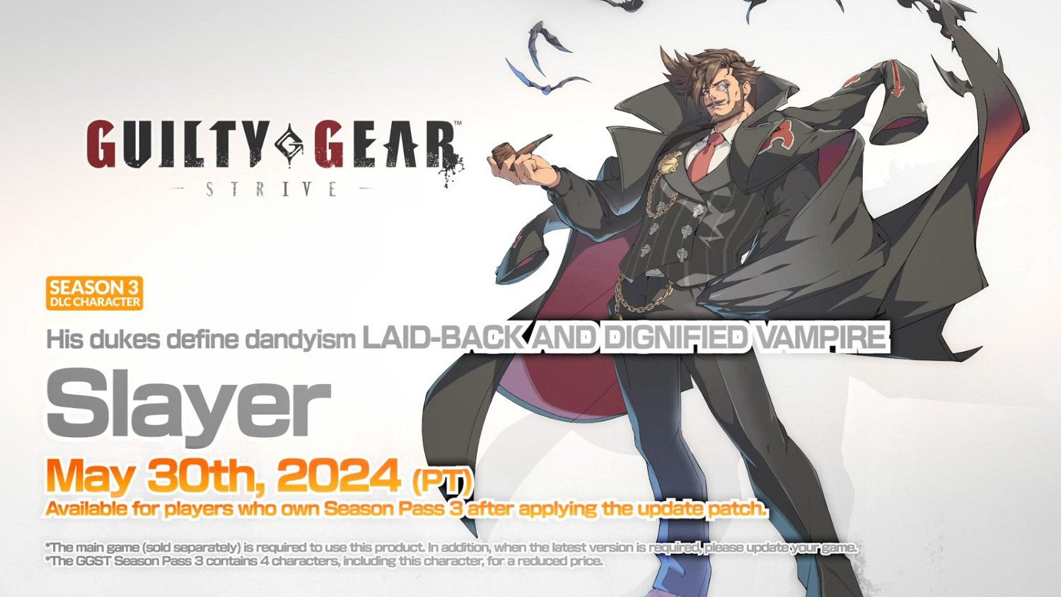 《聖騎士之戰：STRIVE》新DLC角色“Slayer”公布 5月30日上線