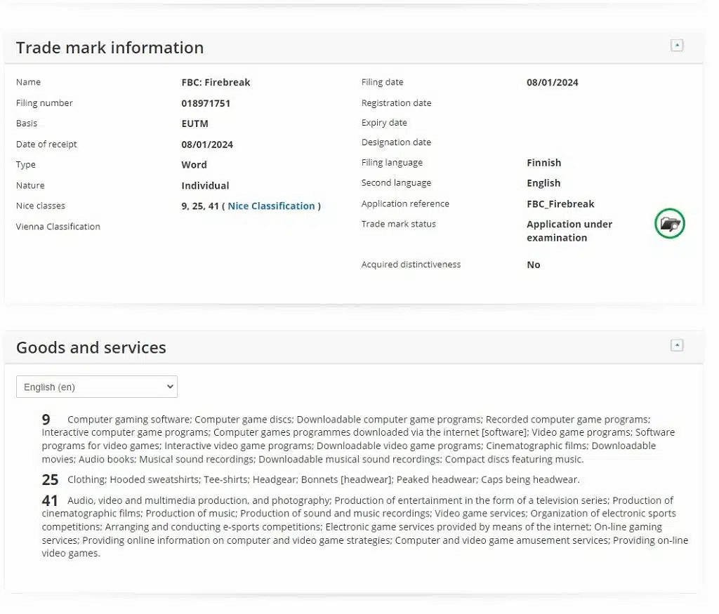 《心靈殺手》開發商Remedy註冊新商標 或為《控制》世界觀多人遊戲