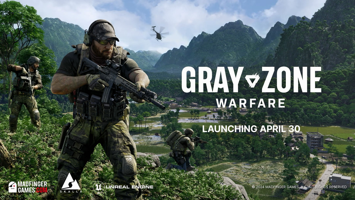 虛幻5逼真畫質燃爆了！《灰區戰爭》今日上線搶先體驗