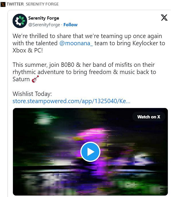 回合制節奏RPG遊戲《Keylocker》今夏發售:試玩開放中