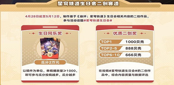 崩壞星穹鐵道一周年網頁活動入口地址 崩壞星穹鐵道一周年網頁活動入口地址