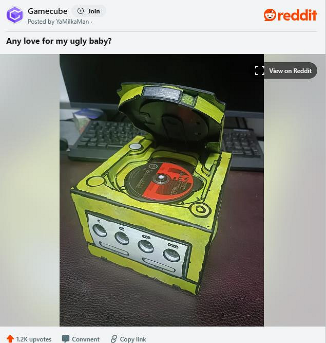 GameCube玩家修復了一台特殊《邊緣禁地》主題遊戲機 GameCube玩家修復了一台特殊《邊緣禁地》主題遊戲機