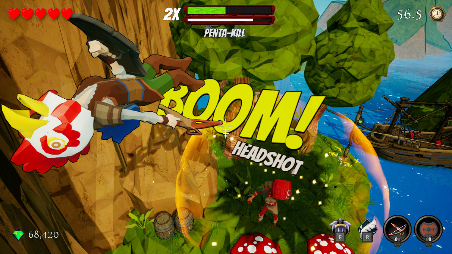 第三人稱復古射擊遊戲《舍伍德極限》現已在Steam平台正式發售