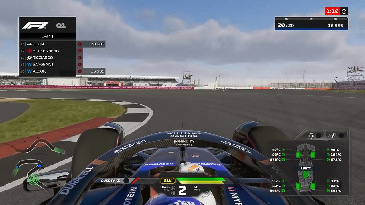 領略F1賽車的魅力！《F1 24》全新13分鐘實機展示