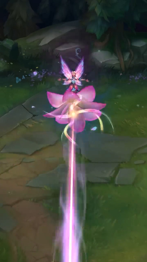 《英雄聯盟》“花仙子”皮膚原畫 實機展示公開！