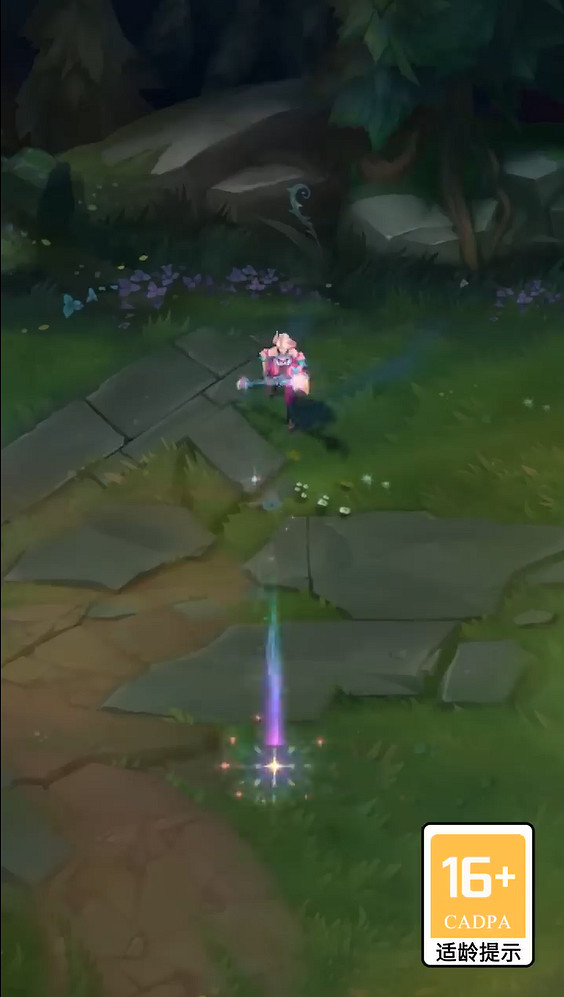 《英雄聯盟》“花仙子”皮膚原畫 實機展示公開！