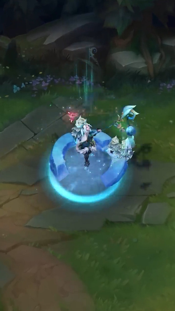 《英雄聯盟》“花仙子”皮膚原畫 實機展示公開！