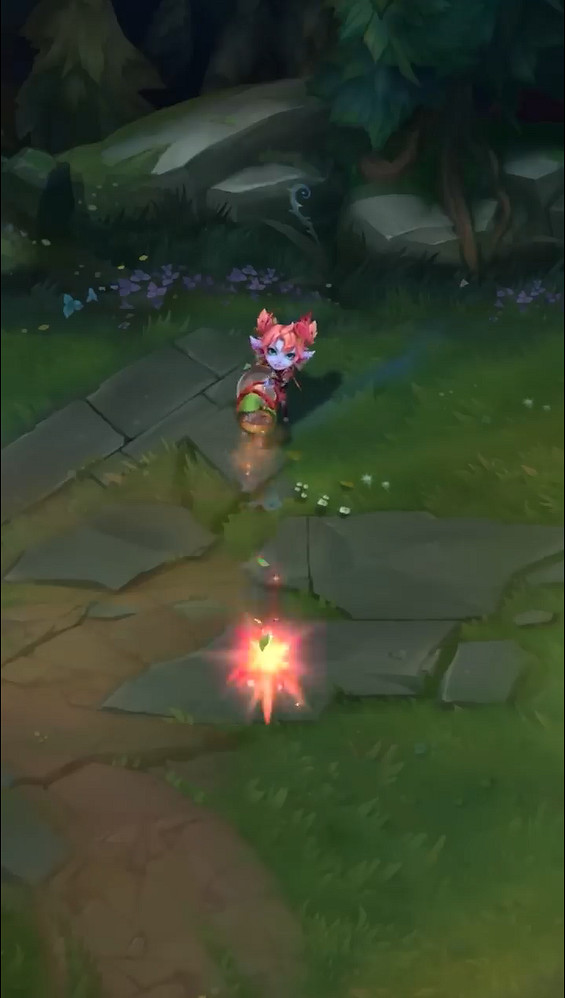 《英雄聯盟》“花仙子”皮膚原畫 實機展示公開！