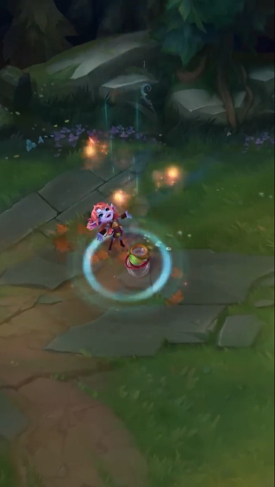 《英雄聯盟》“花仙子”皮膚原畫 實機展示公開！