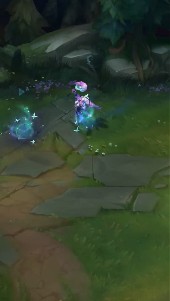 《英雄聯盟》“花仙子”皮膚原畫 實機展示公開！