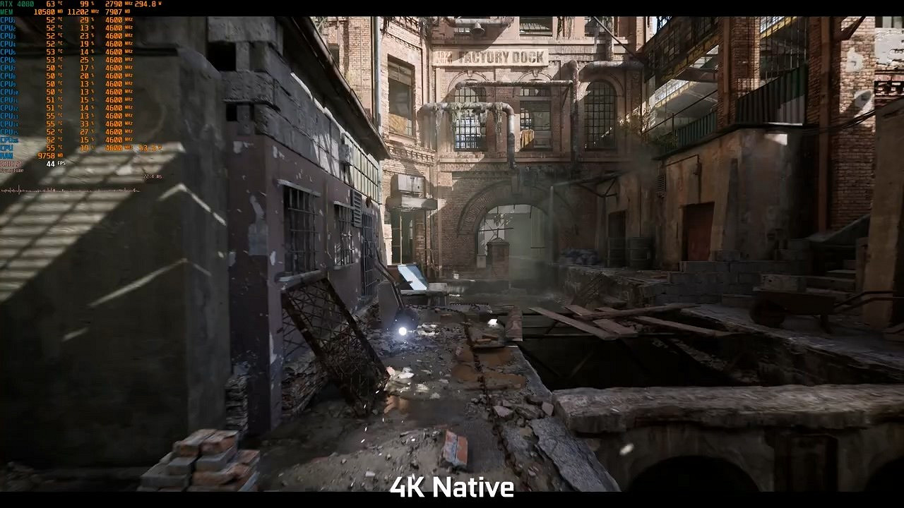 虛幻5.4引擎技術Demo RTX 4080也無法4K/60FPS 虛幻5.4引擎技術Demo RTX 4080也無法4K/60FPS