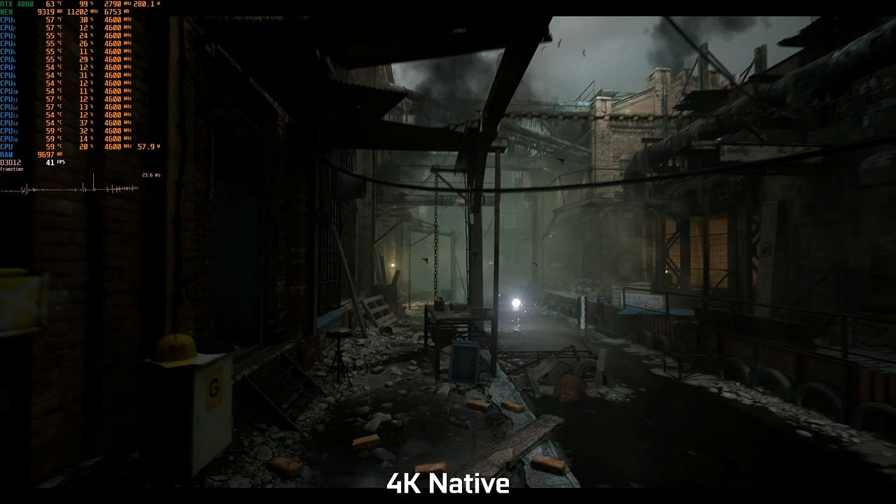 虛幻5.4引擎技術Demo RTX 4080也無法4K/60FPS 虛幻5.4引擎技術Demo RTX 4080也無法4K/60FPS