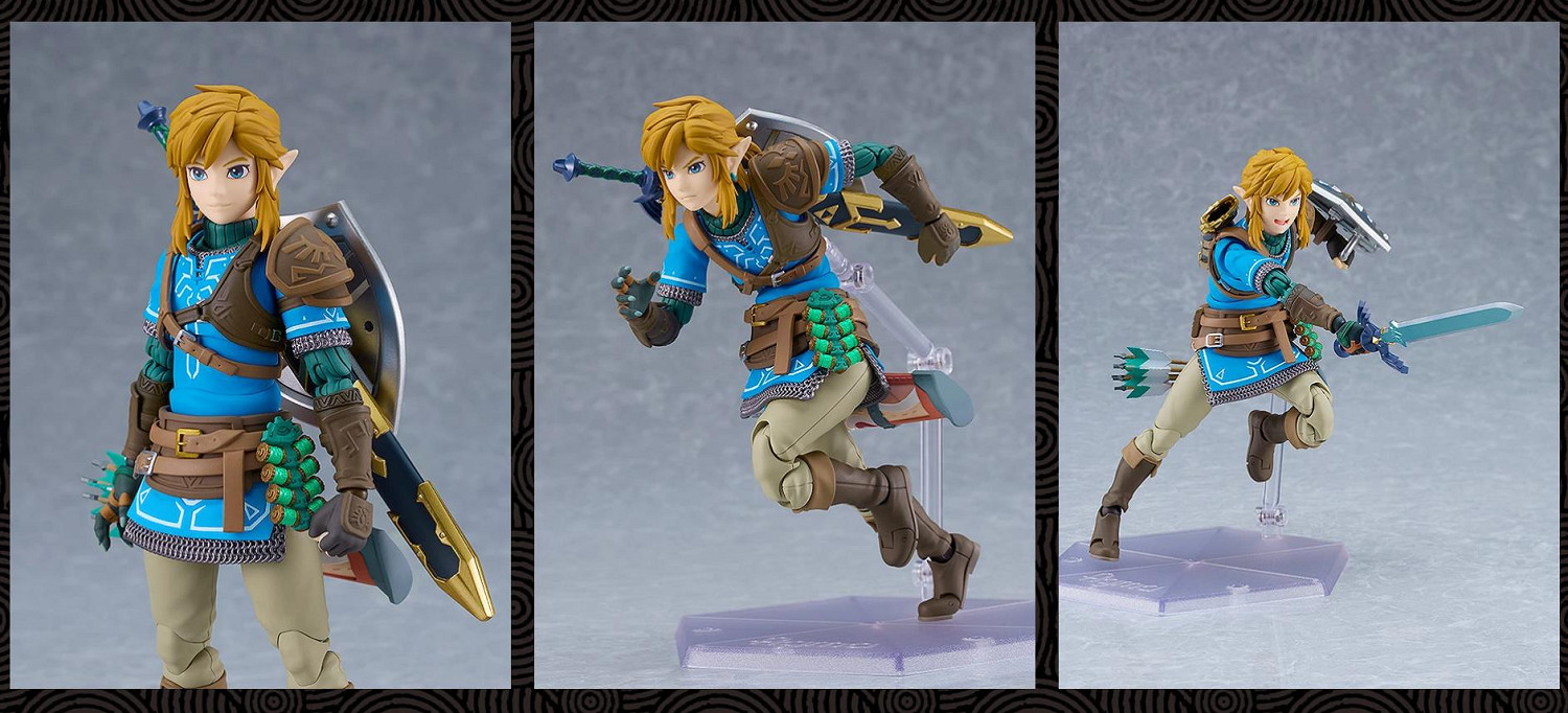Figma可動人偶推出《王國之淚》版林克套裝 含多種武器和道具